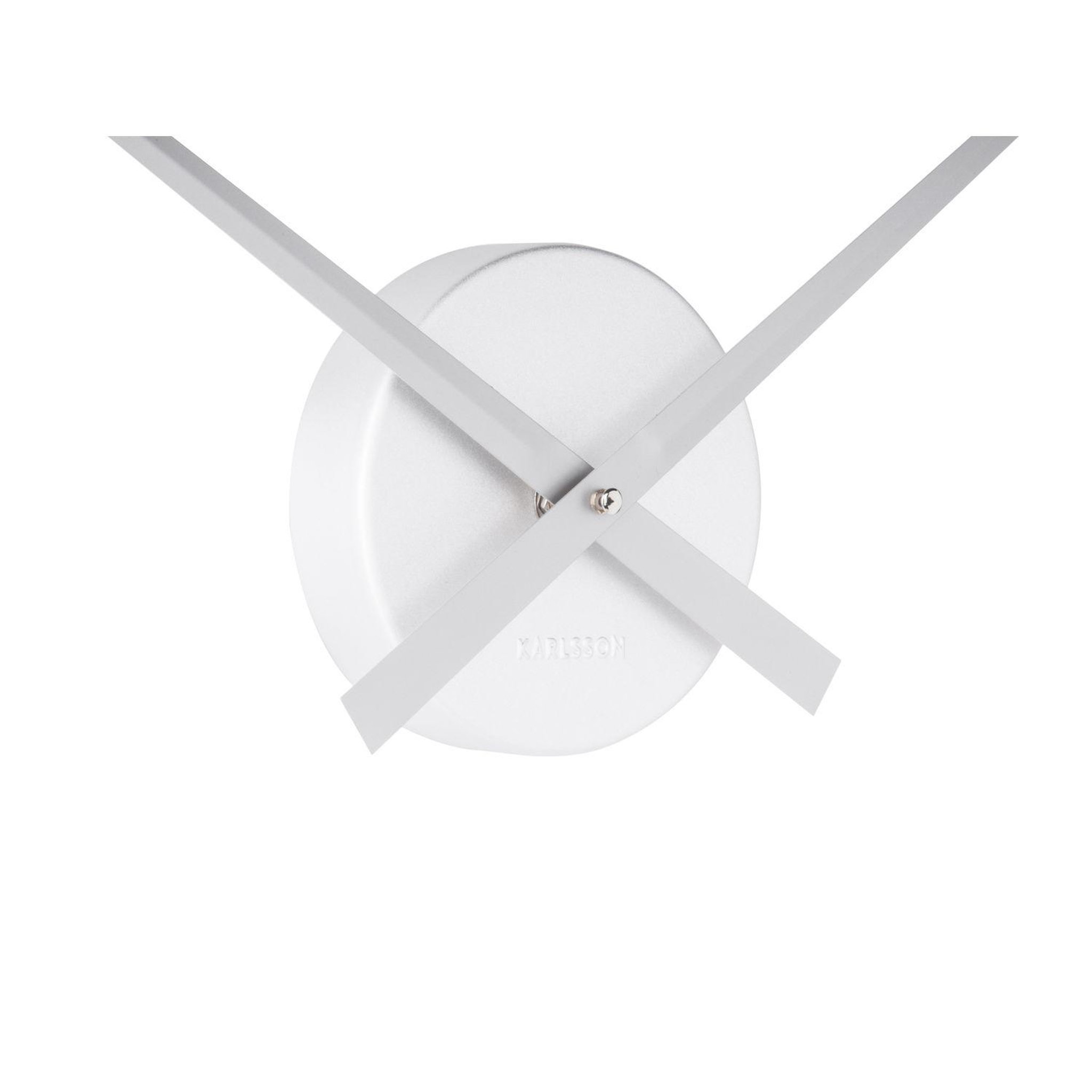 Voir la diapositive 3 : Karlsson Horloge murale design minimaliste Little Big time small