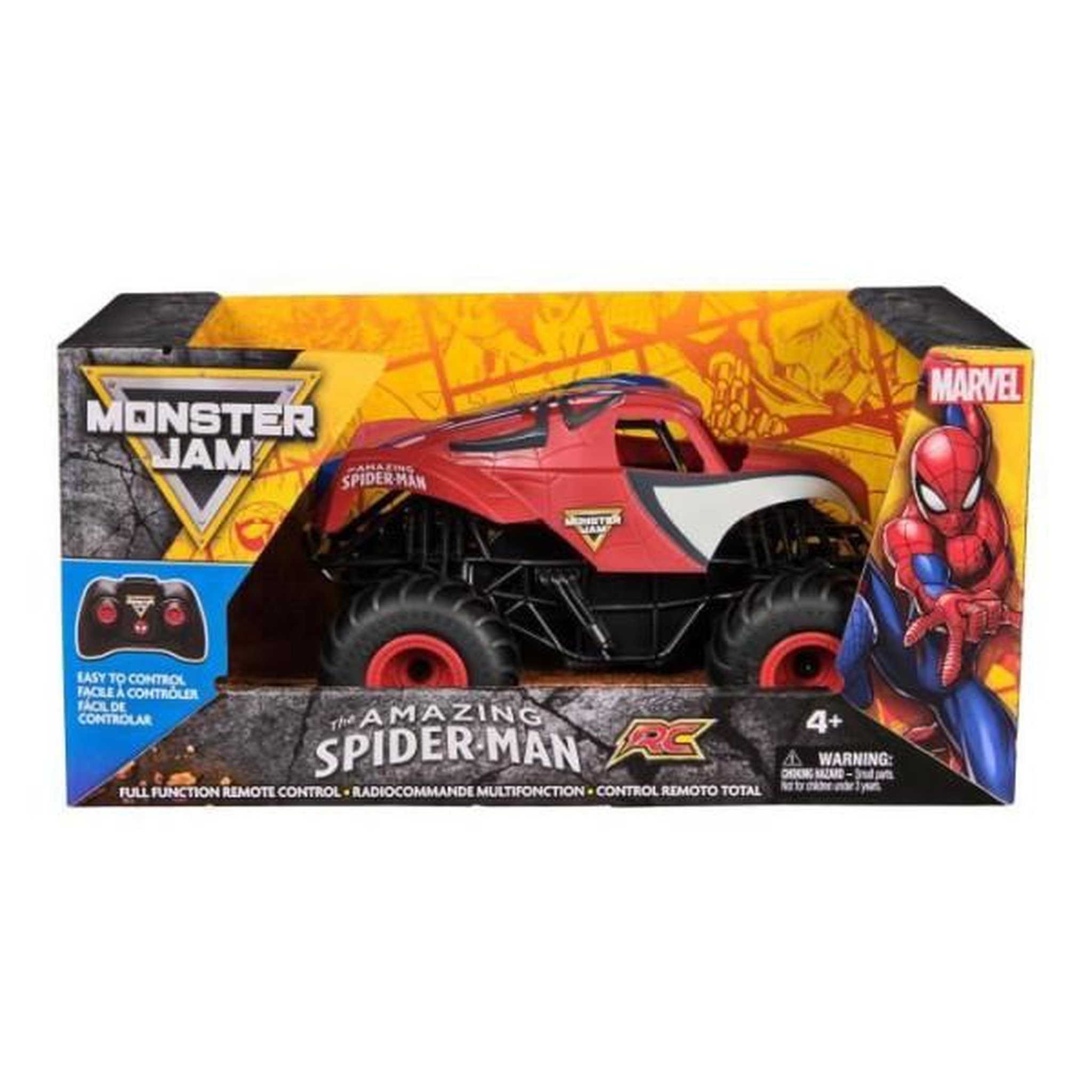 Marvel Véhicule rc - spider-man - 1:64 - monster jam