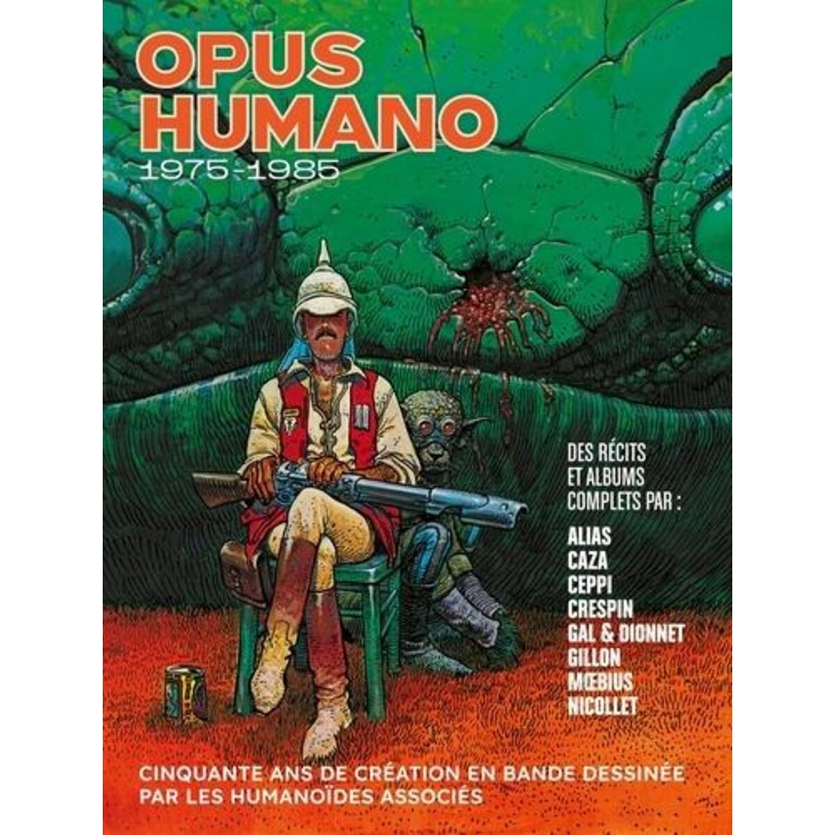 OPUS HUMANO TOME 1 : 1975-1985, Moebius