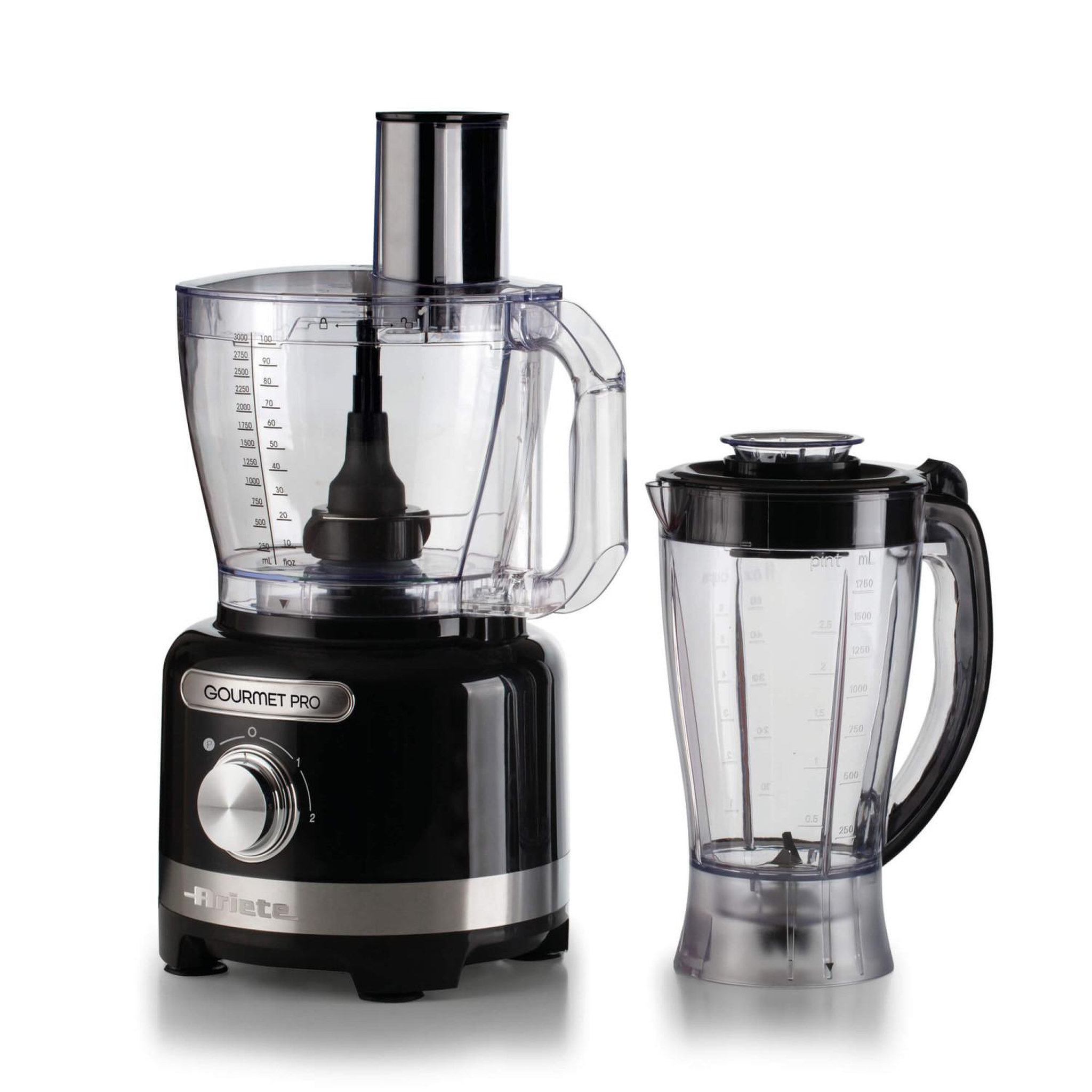 Voir la diapositive 2 : ARIETE Robot multifonction Ariete 1782 Gourmet Pro Moderne noir