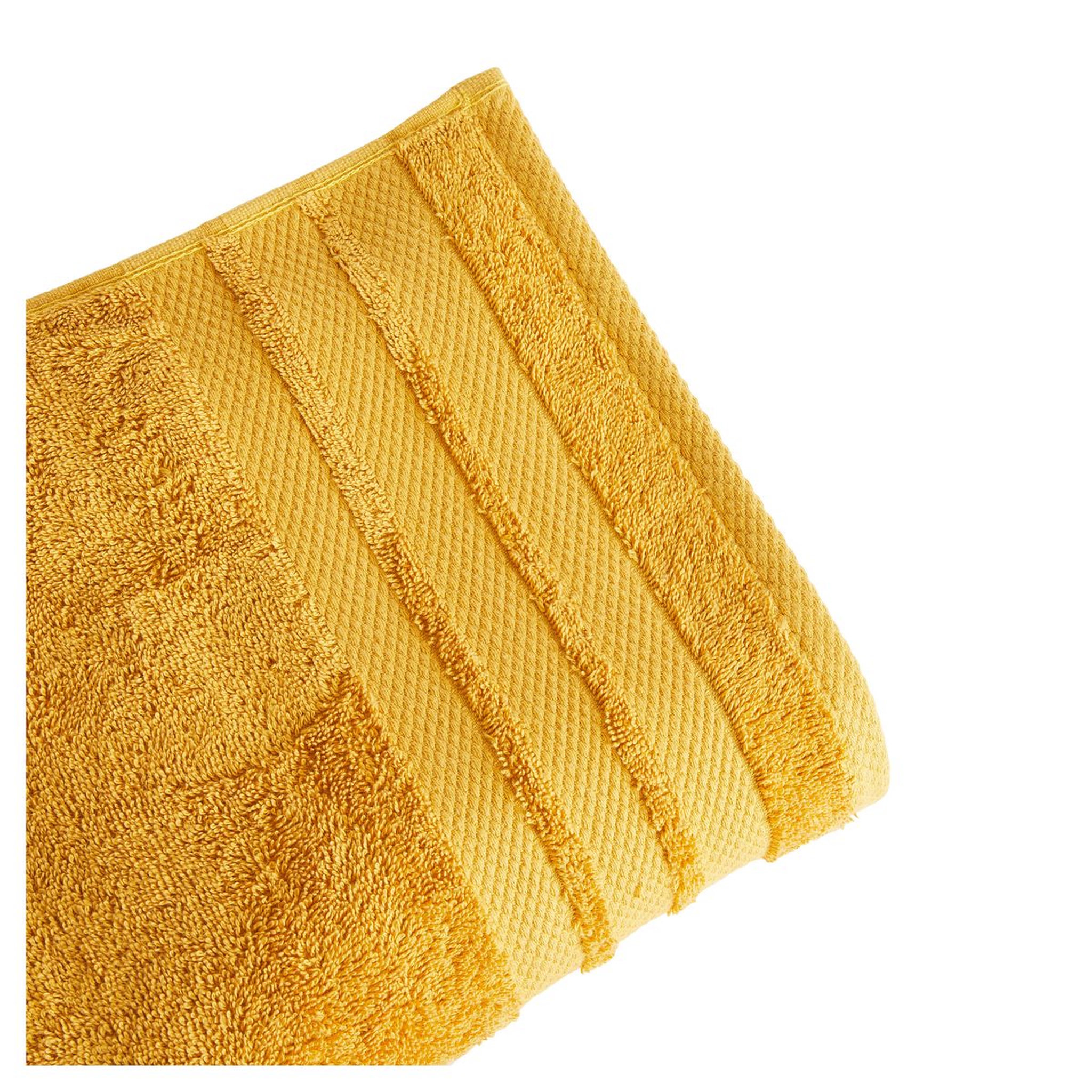 Voir la diapositive 3 : ACTUEL Drap de bain uni en coton 500gsm
