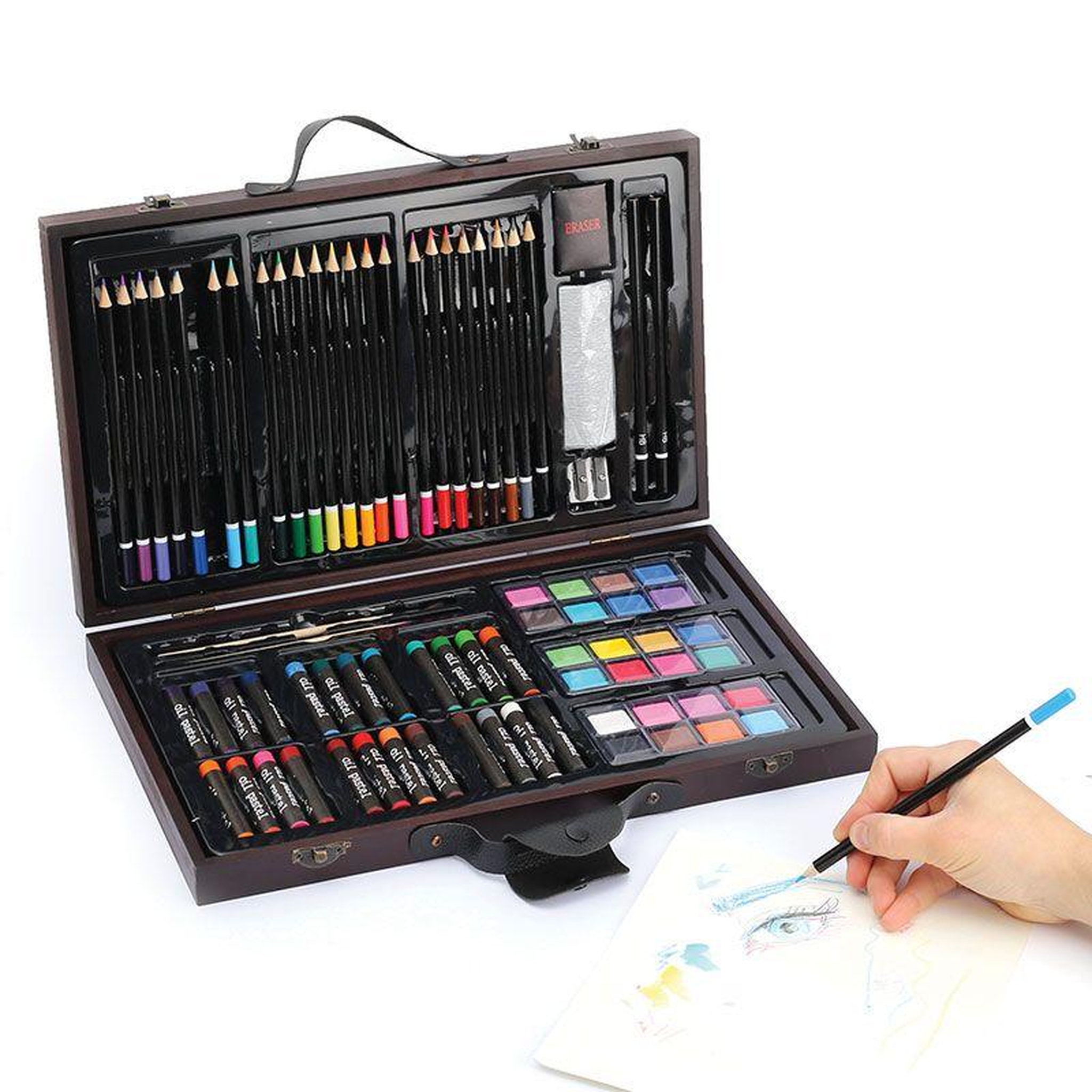 Voir la diapositive 3 : Graine créative Coffret de coloriage Malette d artiste