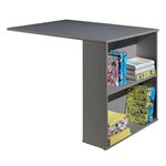 Paris Prix Bureau de Lit Enfant Surélevé  Pino  94cm Gris