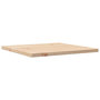 Voir la diapositive 4 : VIDAXL Dessus de table 40x40x1,7 cm carre bois de pin massif