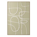 Paris Prix Tableau Déco  Abstract  82x122cm Vert Clair