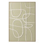 Voir la diapositive 1 : Paris Prix Tableau Déco  Abstract  82x122cm Vert Clair