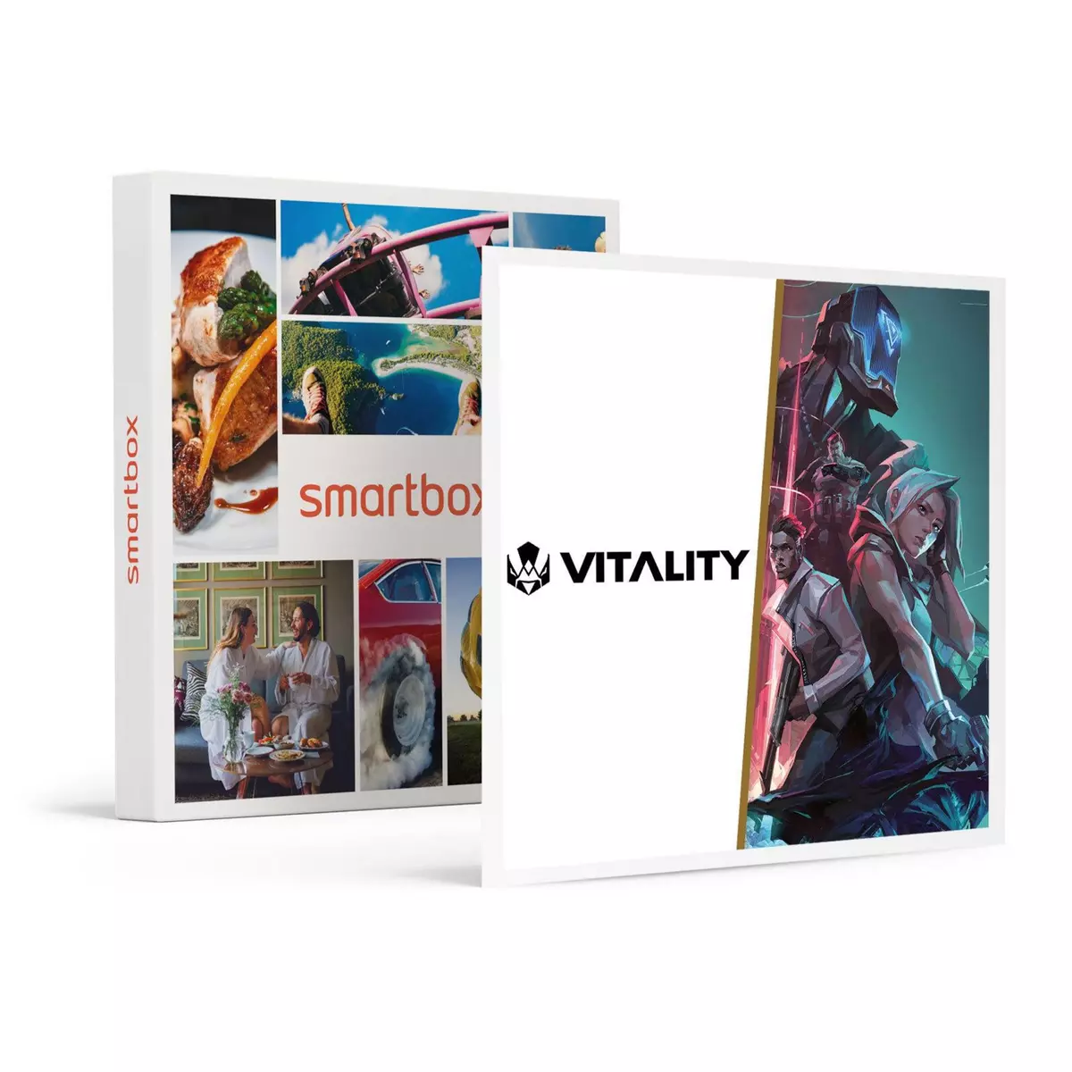 Smartbox Bon cadeau de 99,90 € sur l'e-shop de la Team Vitality et de 20 € sur Valorant - Coffret Cadeau Multi-thèmes