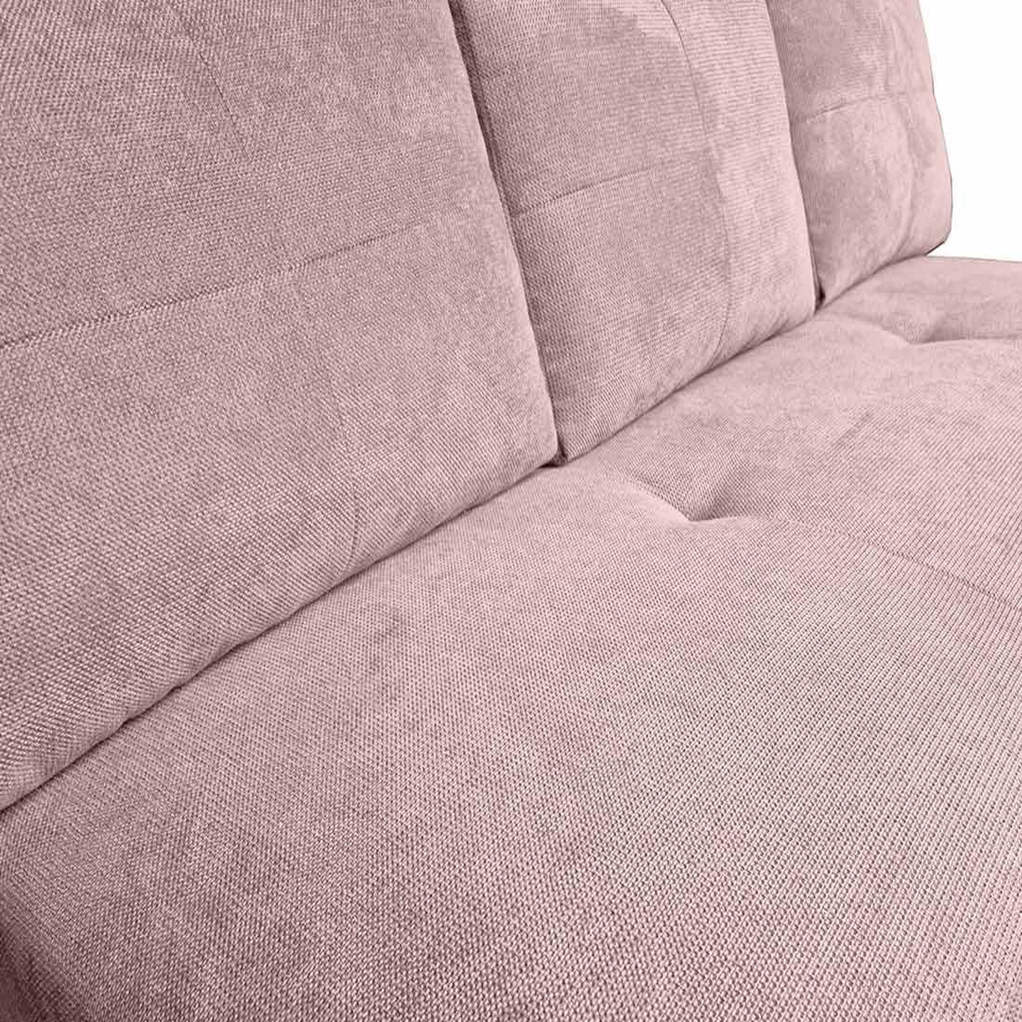 Voir la diapositive 5 : BEST MOBILIER Lucina - canapé droit 3 places - convertible avec coffre - en velours