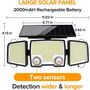 Voir la diapositive 3 : Lumisky Lot de 2 Spots Solaires RAYLITE Noir ABS H11cm