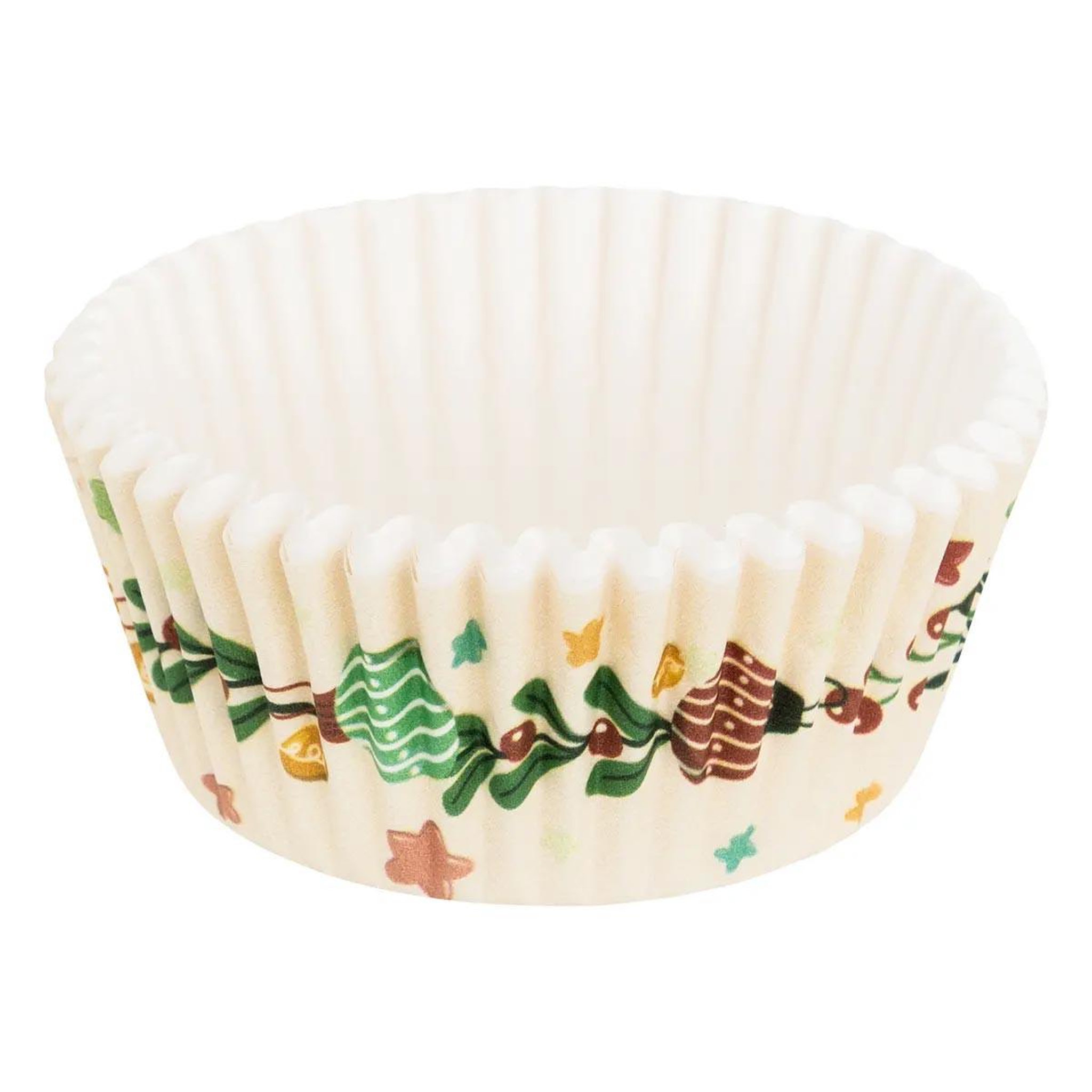 Voir la diapositive 3 : FIVE Lot de 50 caissettes & 25 piques  noël  7cm multicolore