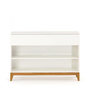 Voir la diapositive 2 : Paris Prix Console 2 Niches & 1 Tiroir  Blanco  120cm Blanc