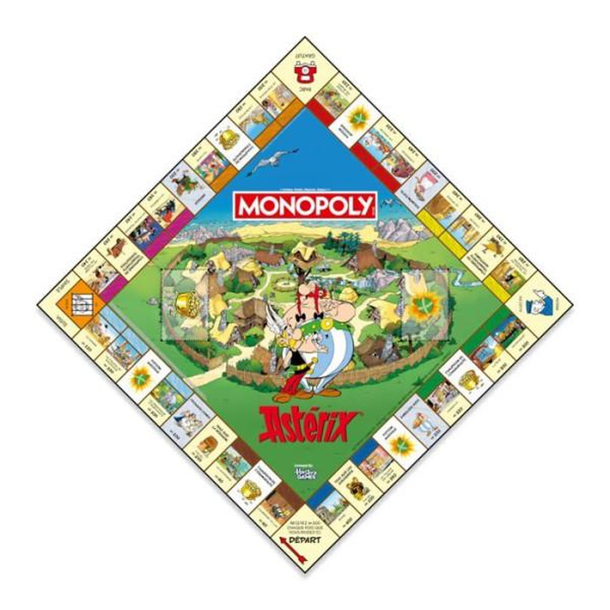 Voir la diapositive 2 : Winning Moves MONOPOLY Asterix - Jeu de société - WINNING MOVES - Des 8 ans