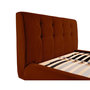 Voir la diapositive 4 : LISA DESIGN Onyx - lit coffre - 180x200 cm - en velours côtelé - sommier inclus