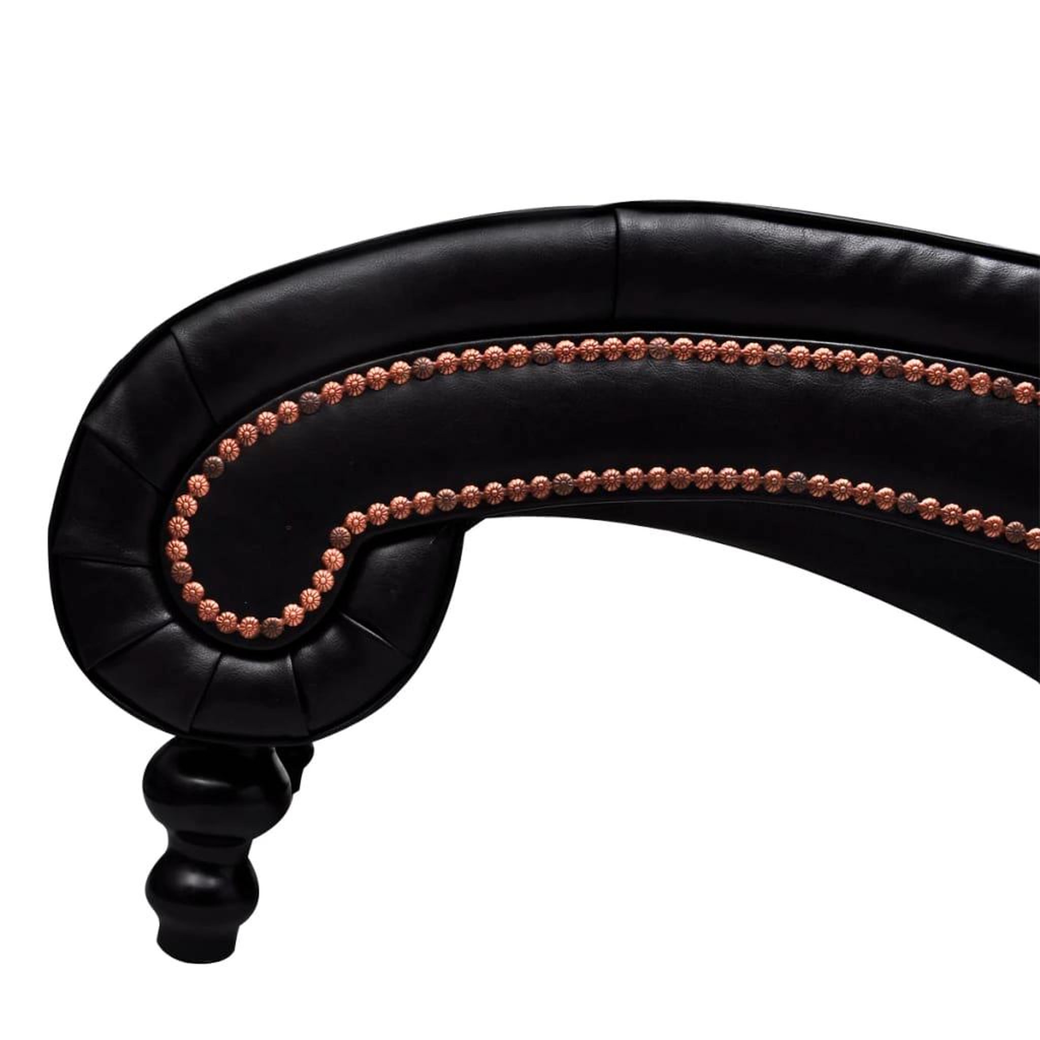 Voir la diapositive 5 : VIDAXL Chaise longue Marron Similicuir