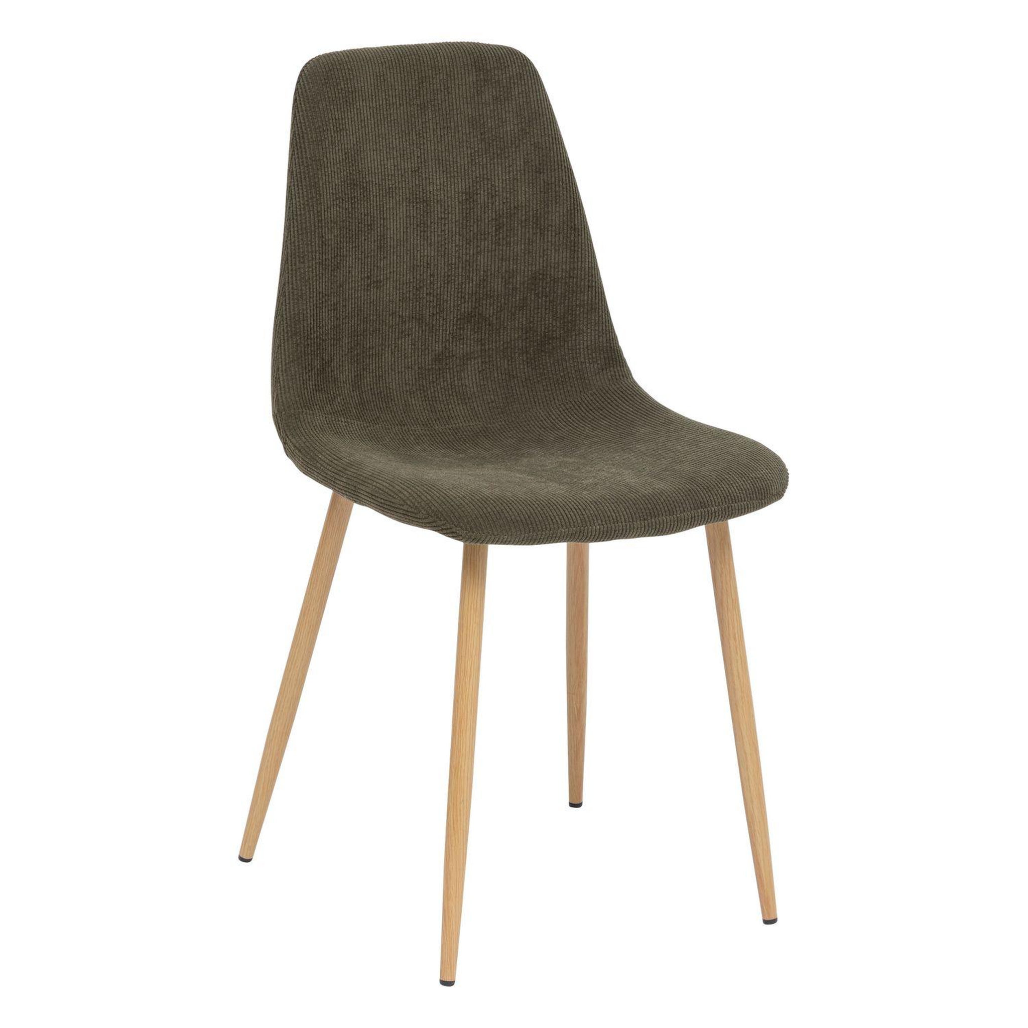 Voir la diapositive 2 : ATMOSPHERA Lot de 4 chaises Loka en tissu