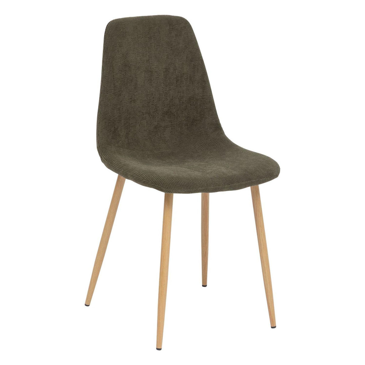 ATMOSPHERA Lot de 4 chaises Loka en tissu