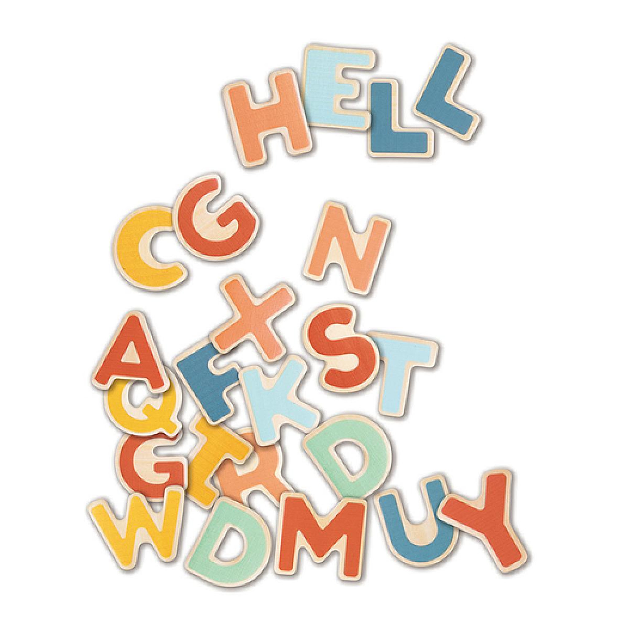 Voir la diapositive 3 : Hape - Alphabet magnétique - 70 pieces