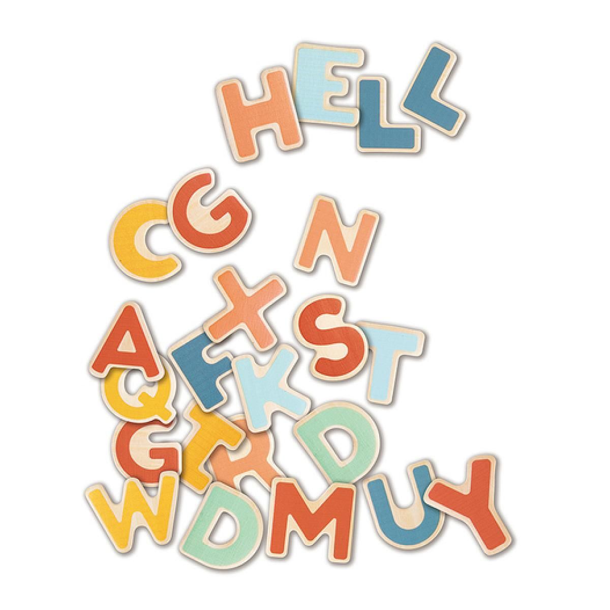 Hape - Alphabet magnétique - 70 pieces