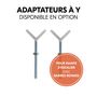 Voir la diapositive 7 : HAUCK Barrière de sécurité Clear Step 2 Blanc