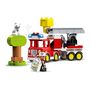 Voir la diapositive 4 : LEGO DUPLO Town 10969 - Le Camion de Pompiers, Jouet Enfants 2 Ans, avec Lumières et Sirène