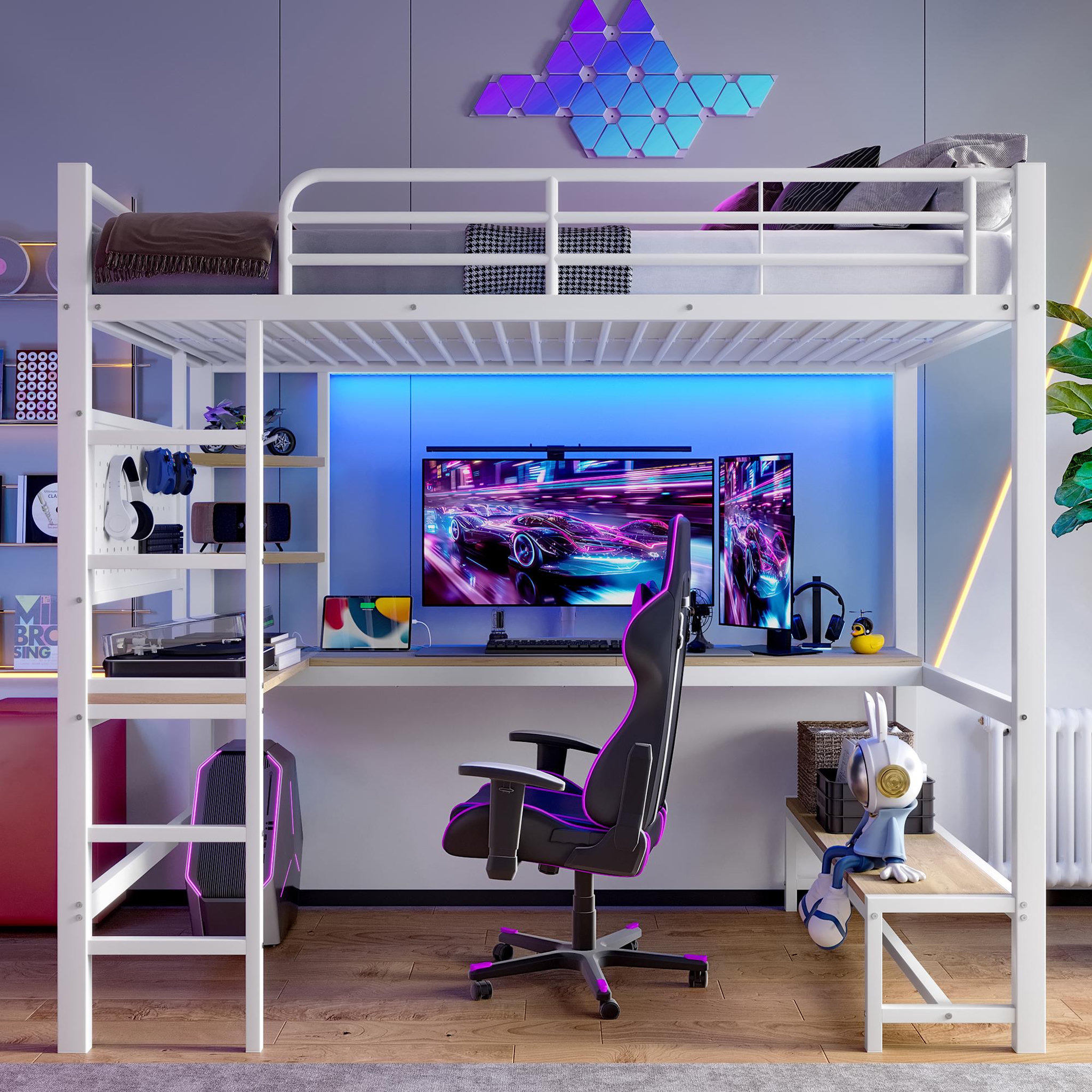 Voir la diapositive 4 : MERAX Lit mezzanine