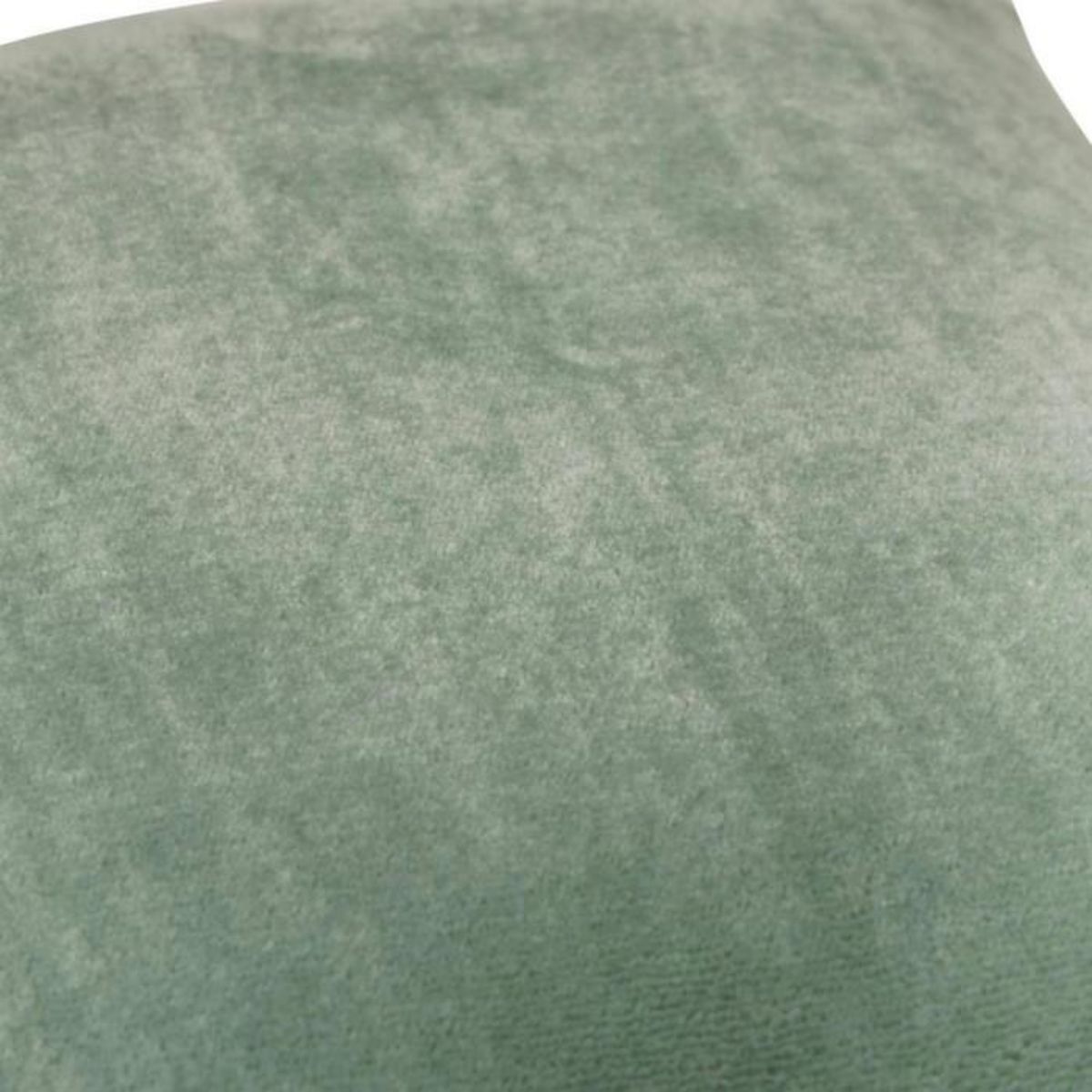 ATMOSPHERA Coussin en Flanelle Uni  Ollis  38x38cm Vert Céladon