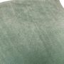 Voir la diapositive 4 : ATMOSPHERA Coussin en Flanelle Uni  Ollis  38x38cm Vert Céladon