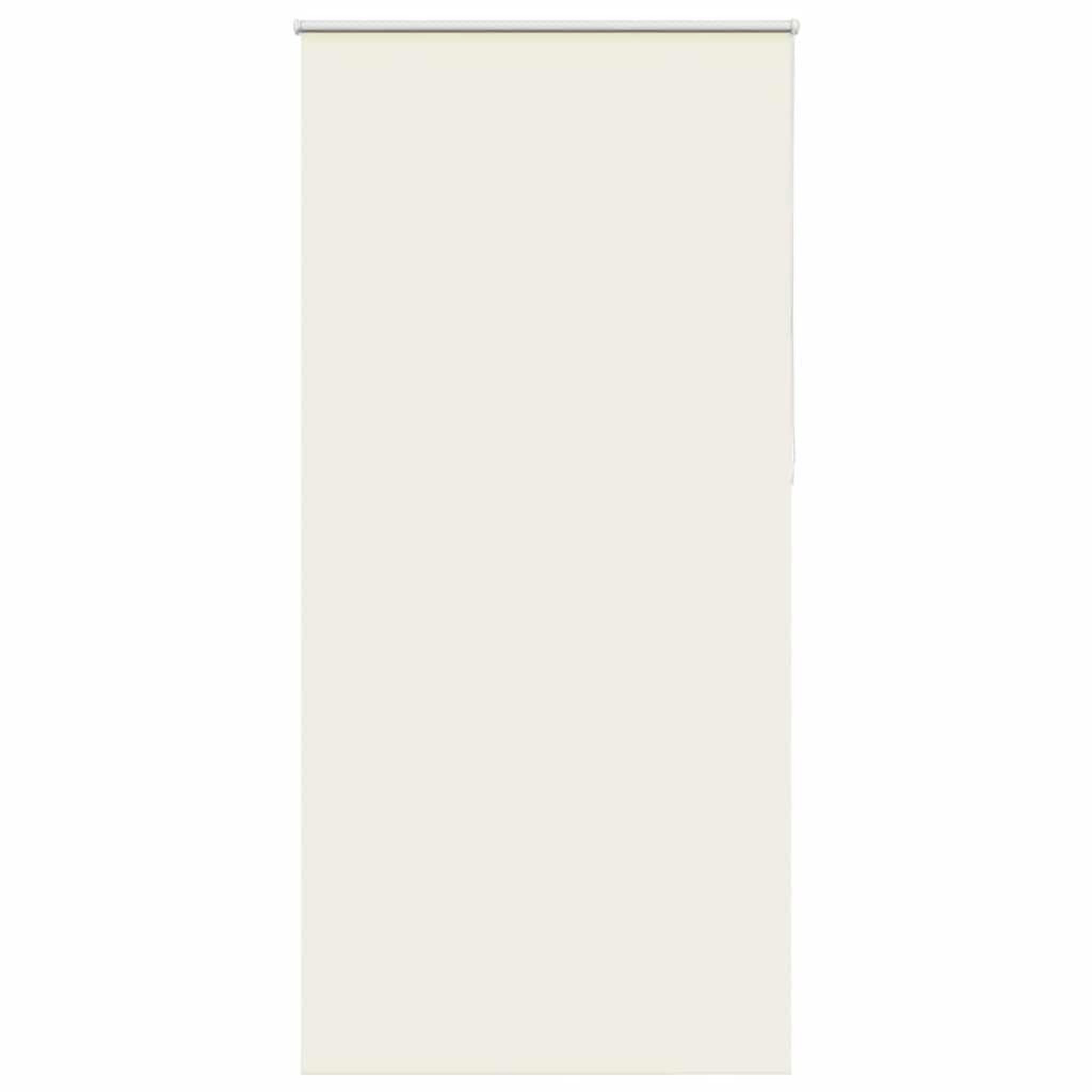 VIDAXL Store enrouleur occultant blanc casse 110x210 cm largeur tissu