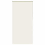VIDAXL Store enrouleur occultant blanc casse 110x210 cm largeur tissu
