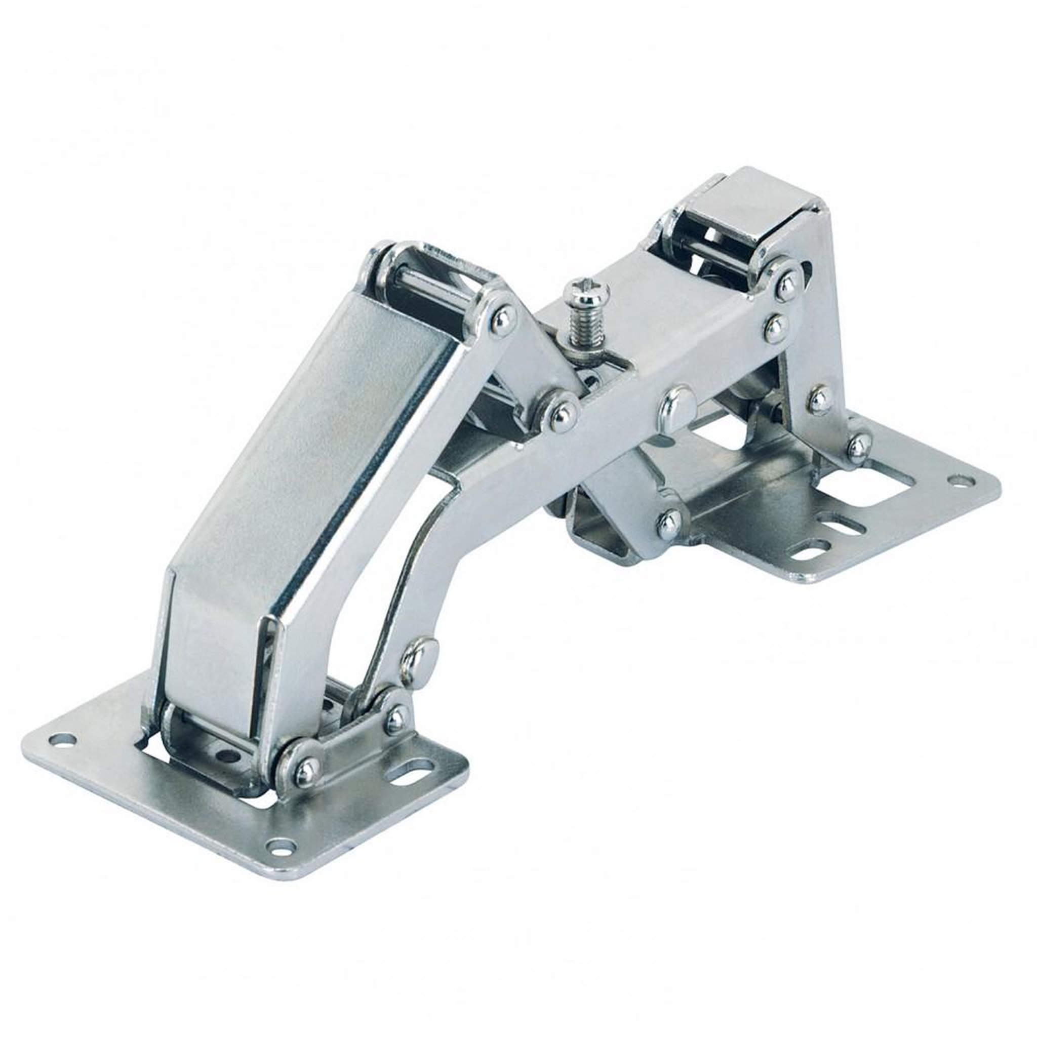 CENTRALE BRICO Charnière universelle acier pour meuble, L.104 x l.44 mm