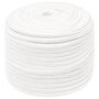 Voir la diapositive 2 : VIDAXL Corde de bateau Blanc complet 14 mm 50 m Polypropylene