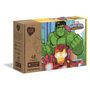 Voir la diapositive 1 : CLEMENTONI Ensemble de 3 puzzles 48 pièces Marvel