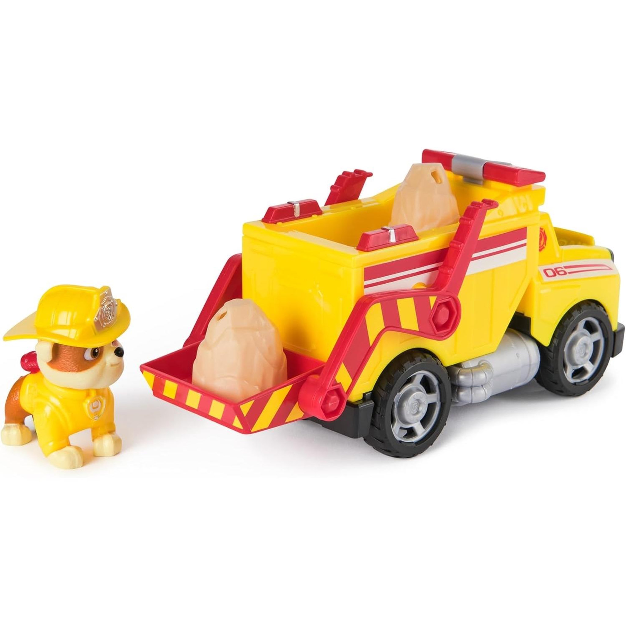 Voir la diapositive 3 : SPIN MASTER Spin Master Paw Patrol Fire Rescue - Rubble avec camion de sauvetage