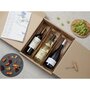 Smartbox Coffret de 2 bouteilles : vin rouge et champagne livrés à domicile - Coffret Cadeau Gastronomie