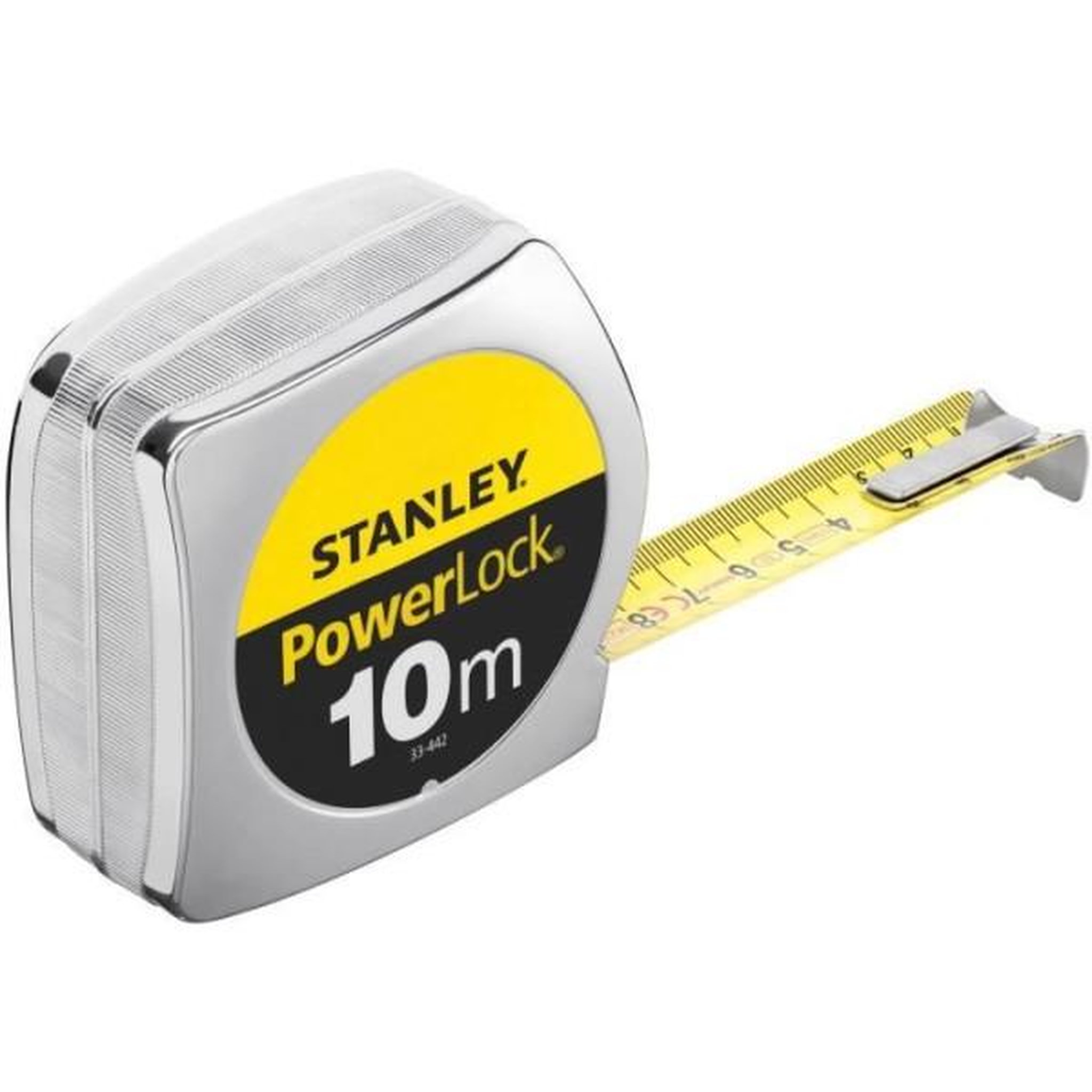 Voir la diapositive 4 : Stanley Mesure - stanley - 1-33-442 - 10 m x 25 mm - powerlock classic abs