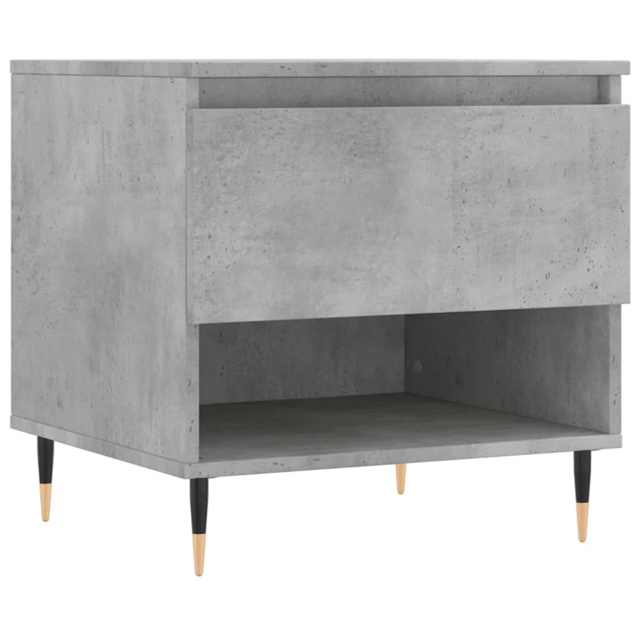 Voir la diapositive 5 : VIDAXL Tables basses 2 pcs gris beton 50x46x50 cm bois d'ingenierie
