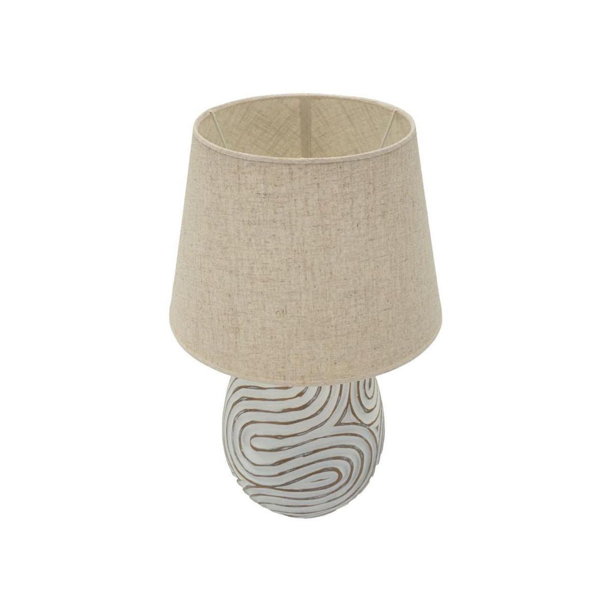 Paris Prix Lampe à Poser Design  Oblix  55cm Blanc