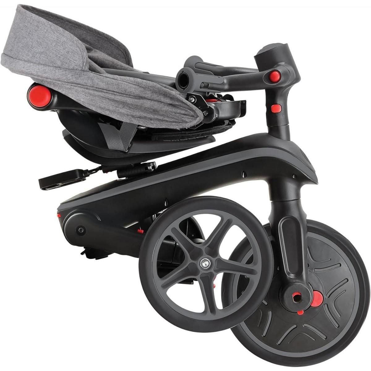 Globber Trike Explorer Foldable 4 En 1 Noir / Gris