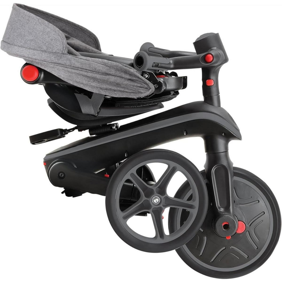 Globber Trike Explorer Foldable 4 En 1 Noir / Gris