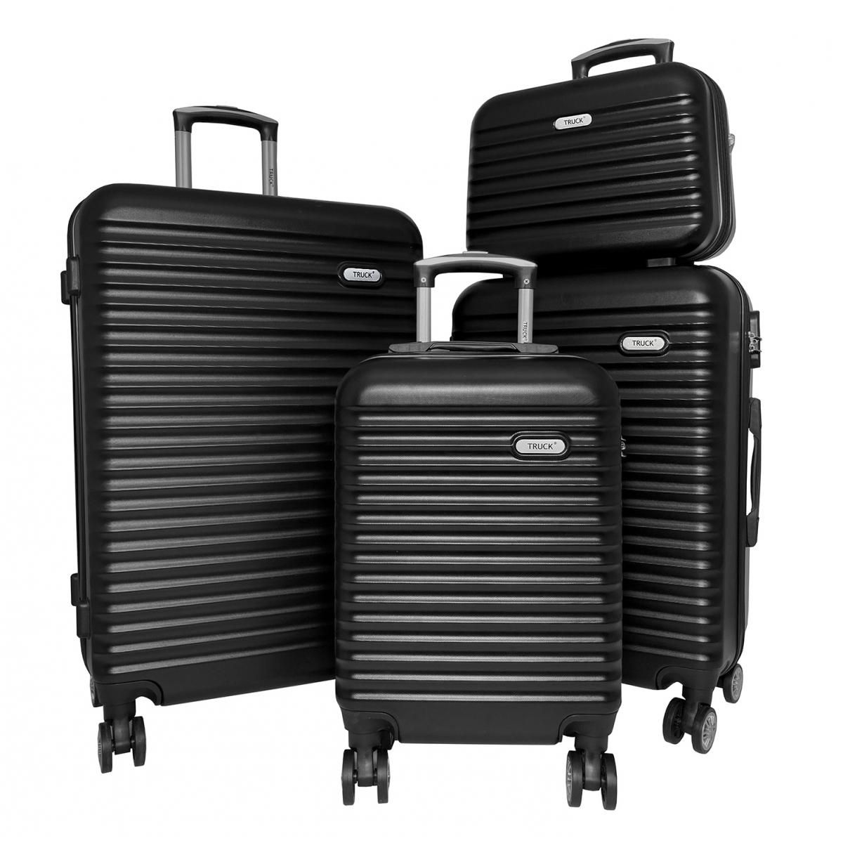 TRUCK Lot 3 valises plus 1 vanity rigides