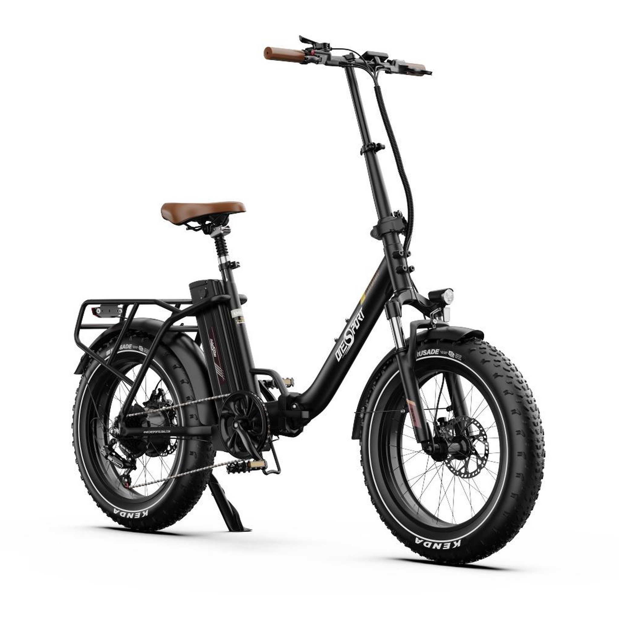 Voir la diapositive 3 : ONESPORT Vélo électrique pliable Onesport OT16 Max, 20 pouces
