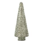 Paris Prix Sapin de Noël Déco à Paillettes  Ethel  32cm Argent