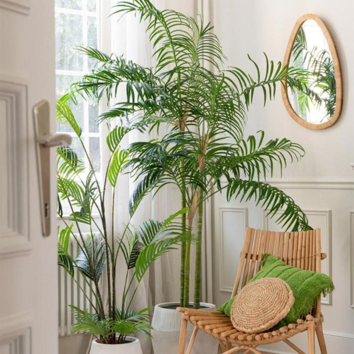 Paris Prix Miroir Mural Design  Dusty  70cm Naturel