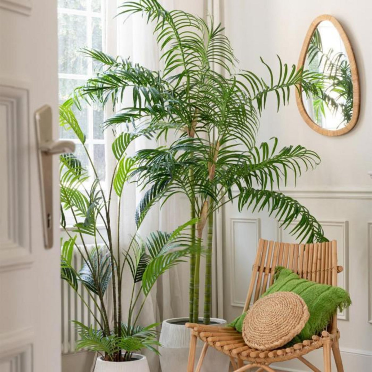 Paris Prix Miroir Mural Design  Dusty  70cm Naturel