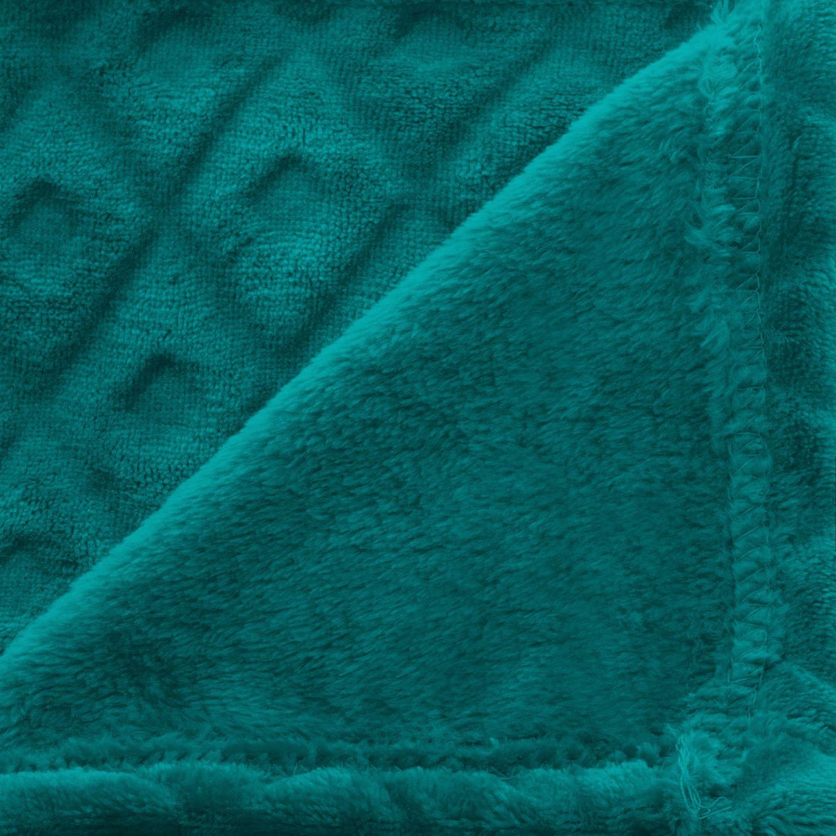 ATMOSPHERA Plaid en Flanelle détails losanges en 3D