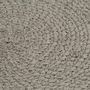 Voir la diapositive 4 : VIDAXL Napperons 4 pcs Gris Plain 38 cm Rond Coton
