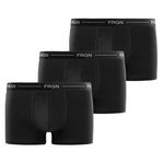 FREEGUN Lot de 3 boxers homme Frgn. Coloris disponibles : Noir