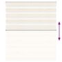 Voir la diapositive 5 : VIDAXL Store zebre beige marbre largeur du tissu 115,9 cm polyester