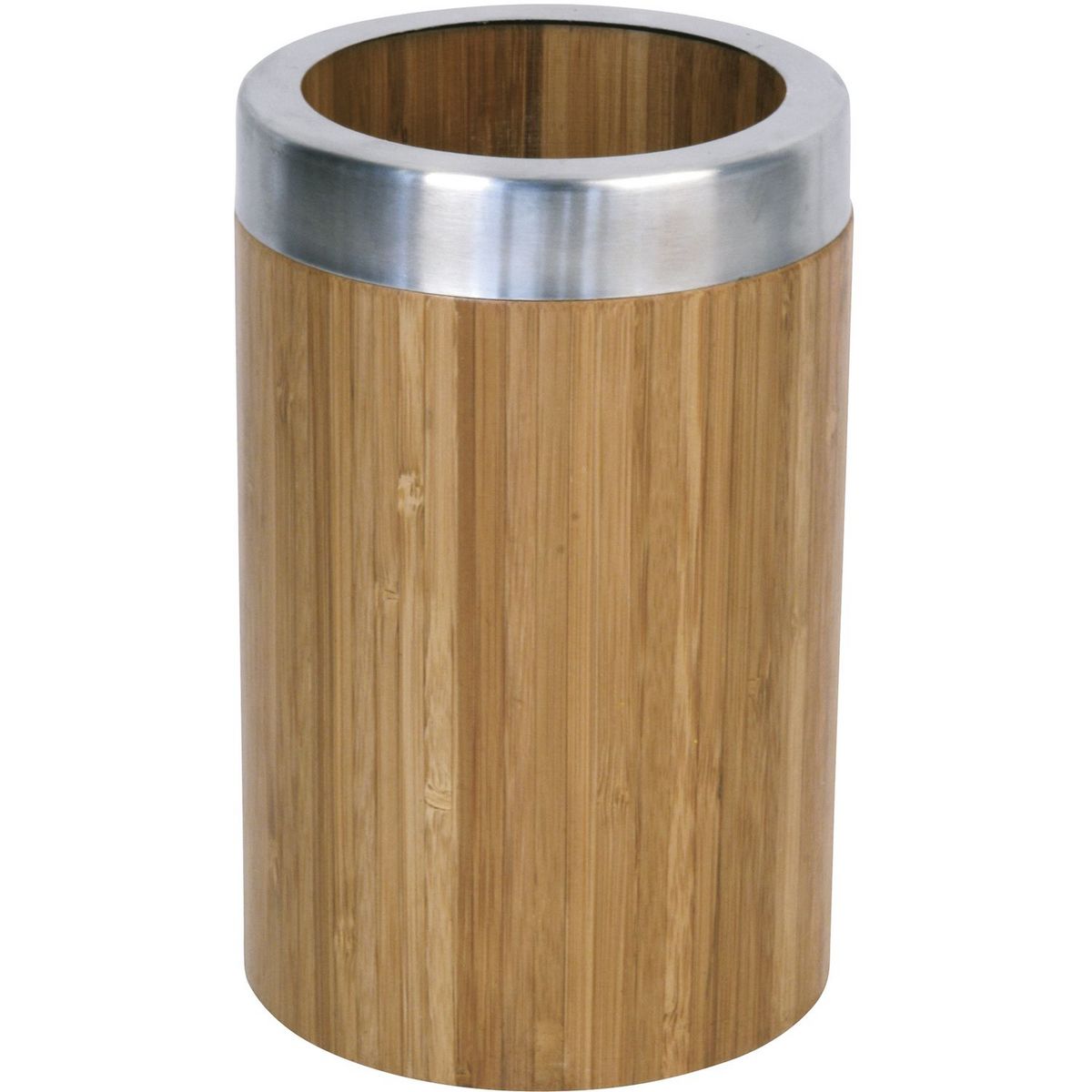 Porte ustensile bambou + inox diamètre