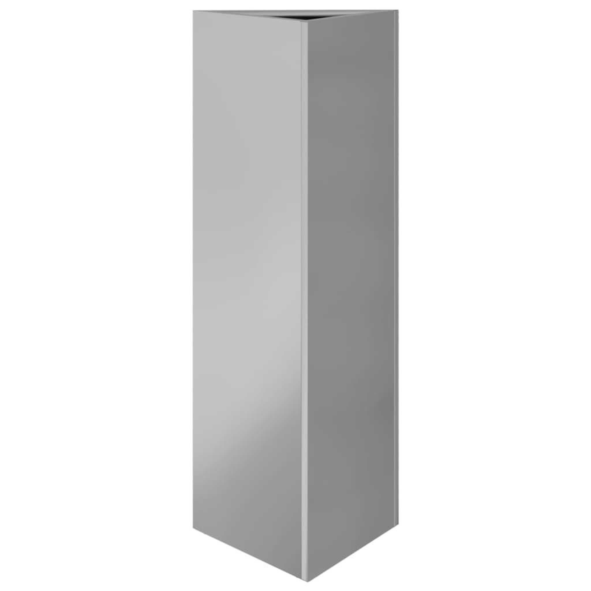 Voir la diapositive 2 : VIDAXL Jardiniere triangulaire 30x26x75 cm acier galvanise